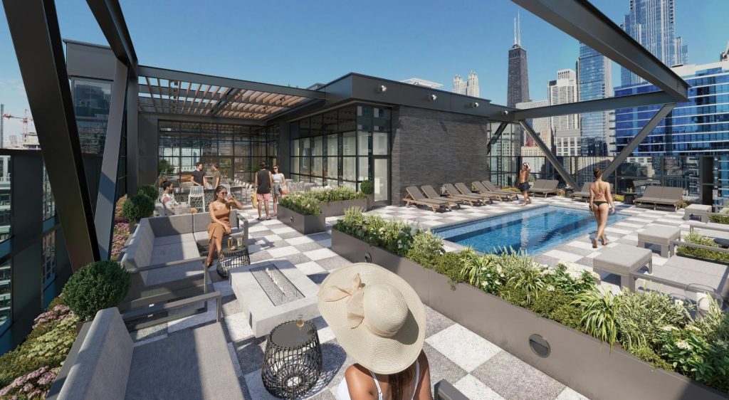 the leo chicago rooftop pools