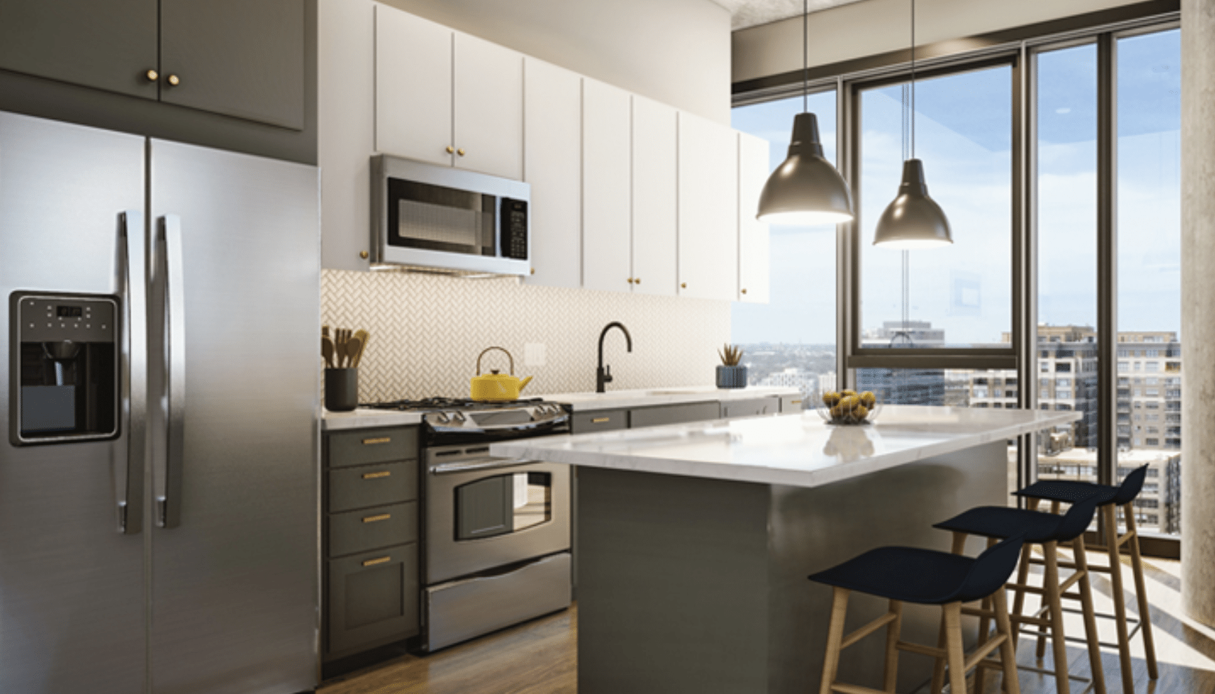 View of What Can $2,000/Month Rent in River North, Chicago - Luxury Apartments ...